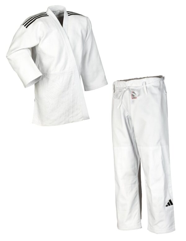 ADIDAS CHAMPION III IJF Judogi / Regulärer Schnitt / Weiß