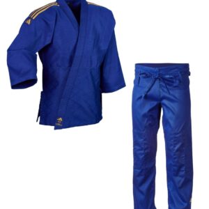 ADIDAS Judoanzug J350 Blau/Gold Kids & Juniors