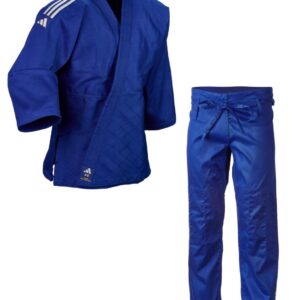 ADIDAS Judoanzug J350 Blau/Silber Kids & Juniors