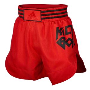 ADIDAS Kickboxing Shorts - Rot-Schwarz