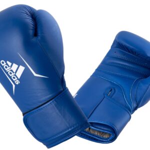 ADIDAS Speed 175 WAKO Leder Boxhandschuhe blau