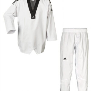 ADIDAS Taekwondo Anzug ADICLUB 3S schwarzes Revers