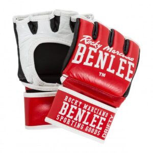 BENLEE MMA Handschuhe Leder Rot