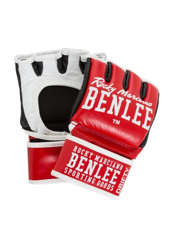 BENLEE MMA Handschuhe Leder Rot
