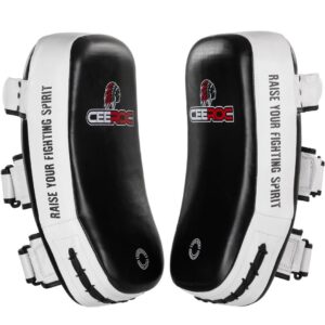 CEEROC Thai Kick Pads Echtleder