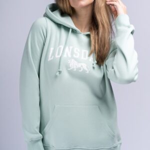 LONSDALE BALNACOIL Hoodie Damen pastellgrün