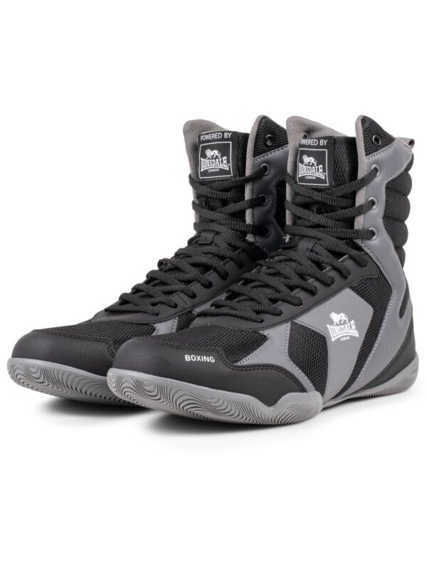 LONSDALE Boxing Boxschuhe Heskin Black / Grey