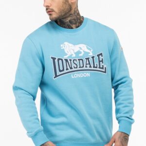 LONSDALE Herren Rundhals Sweatshirt blau