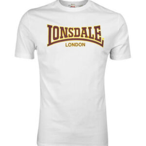 LONSDALE T-Shirt Herren Classic White