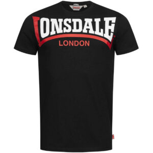 LONSDALE T-Shirt Herren Creaton Black