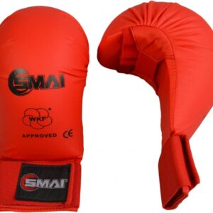 SMAI WKF- Kar-Handschutz o. Daumen rot