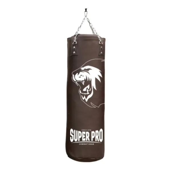 Super Pro Boxsack Logo braun - 120cm
