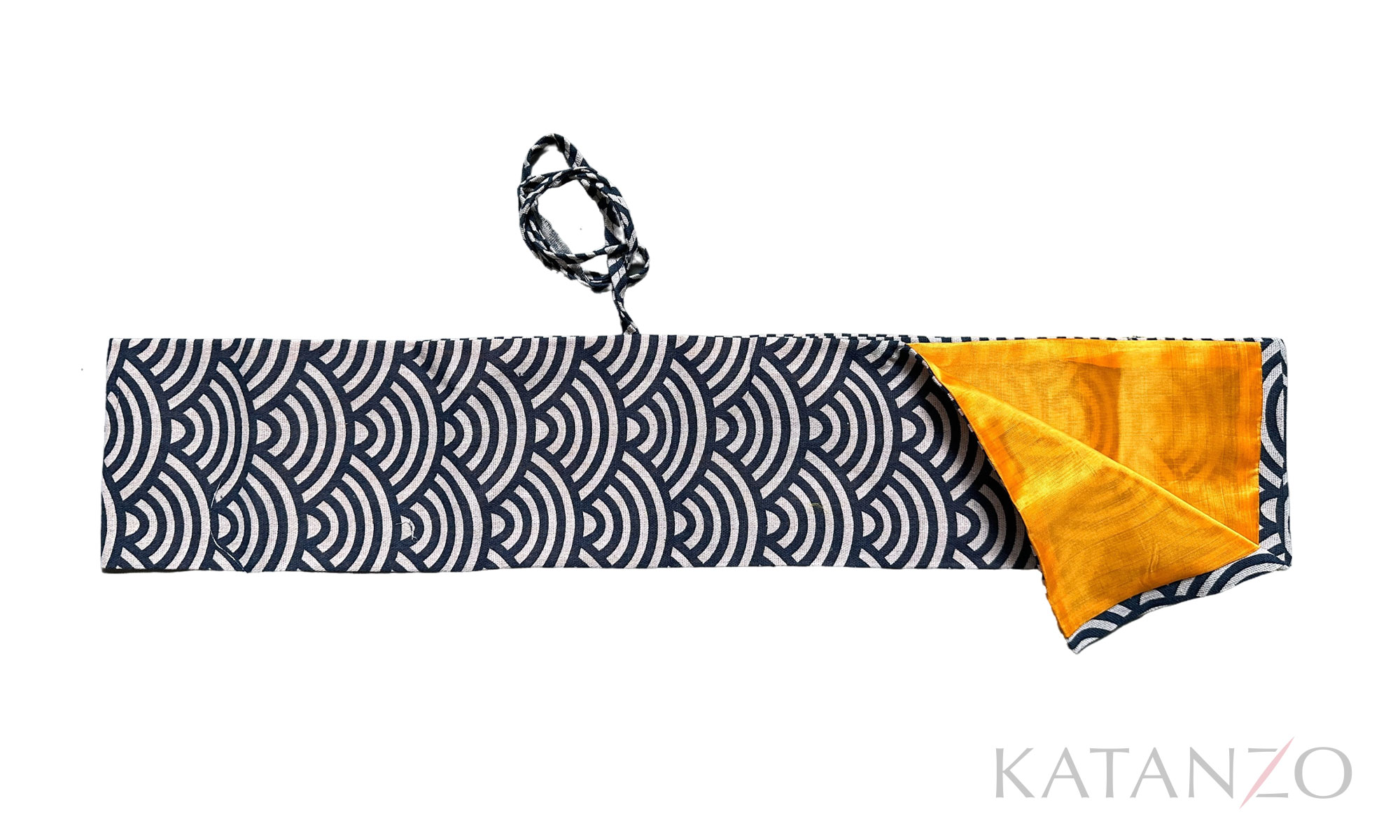 Katana Schwerttasche "Ao Seigaiha" 1 Katana Schwerttasche "Ao Seigaiha"