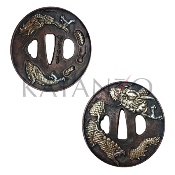 Tsuba "Ōkina Doragon"